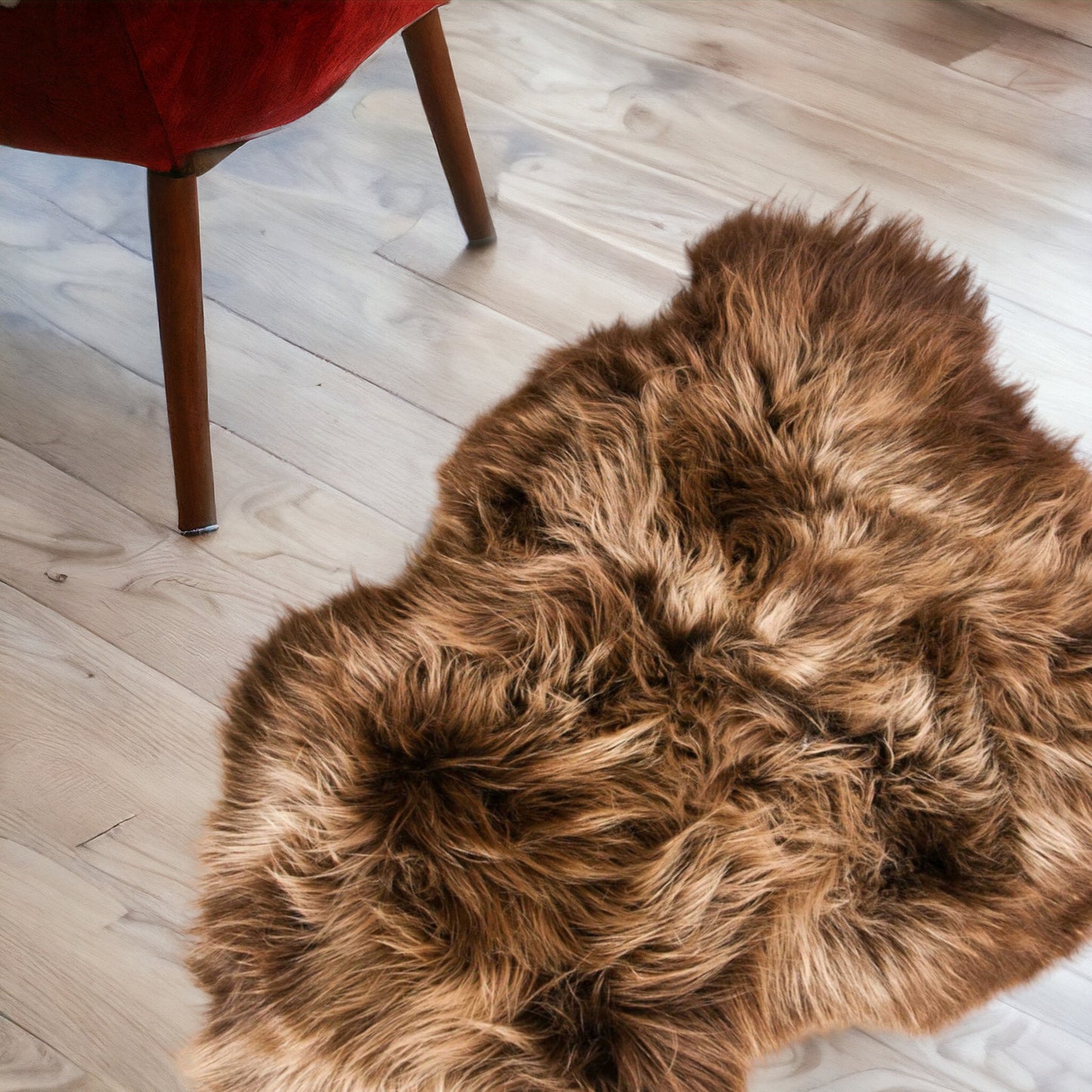 Rusty Brisa Animal Print Area Rug