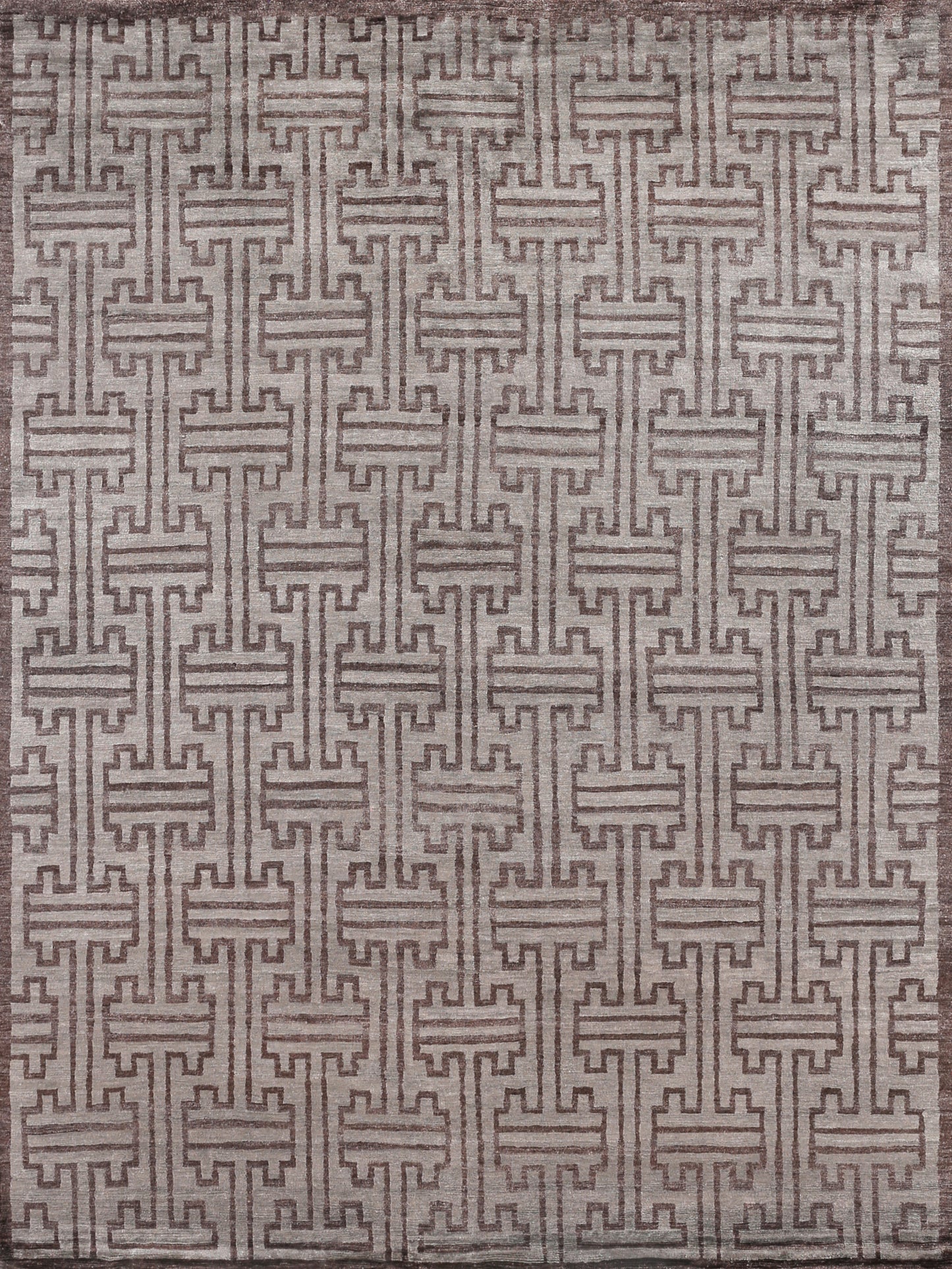 EXQUISITE RUGS   Hand-Knotted Rectangle    - 3289-6'X9'