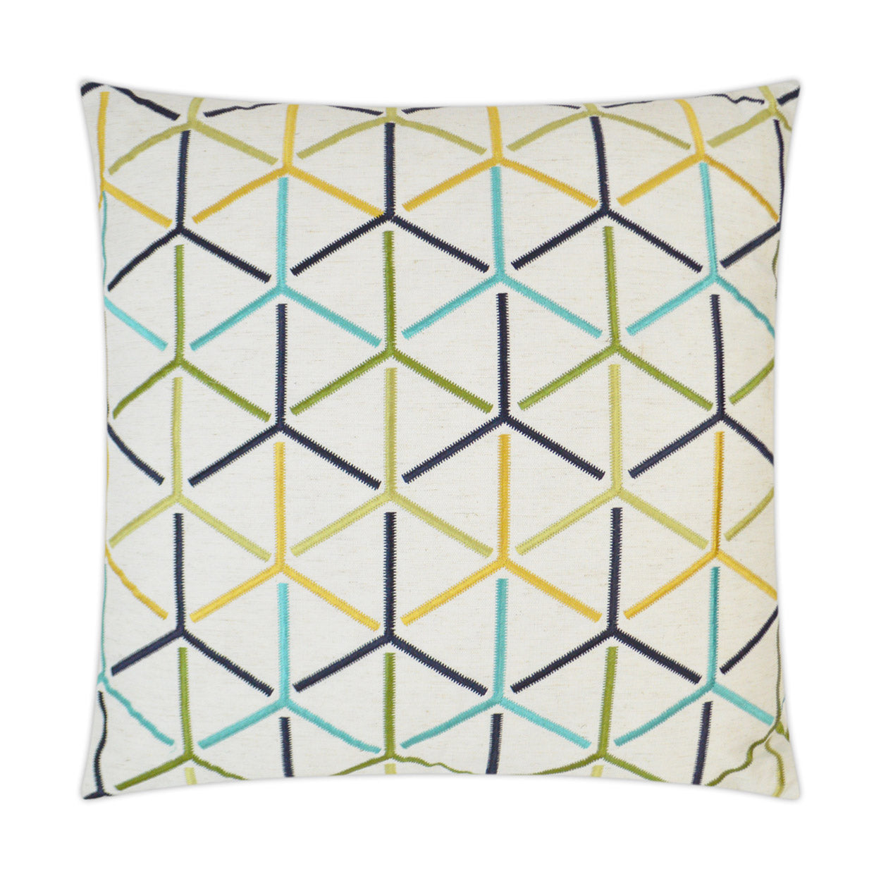 D.V. KAP HOME   24" x 24" Catalina Pillow Geometric    - 3291-2424