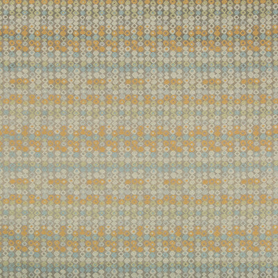 KRAVET CONTRACT CRYPTON SMALL SCALE GREEN,YELLOW,BLUE   - 32927.1014.0