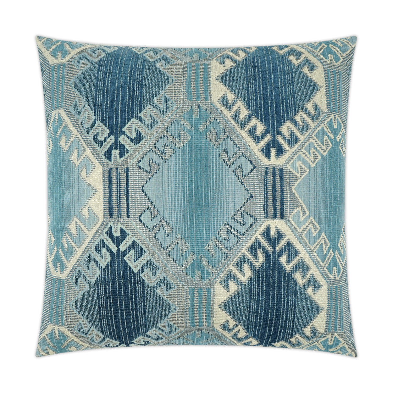 D.V. KAP HOME   24" x 24" Cankiri Pillow - Sapphire Global    - 3297-S-2424