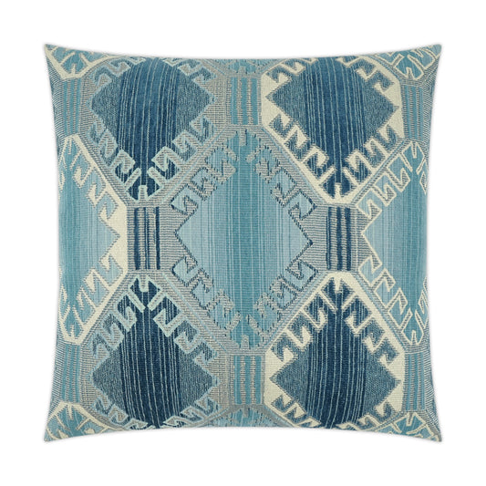 D.V. KAP HOME   24" x 24" Cankiri Pillow - Sapphire Global    - 3297-S-2424