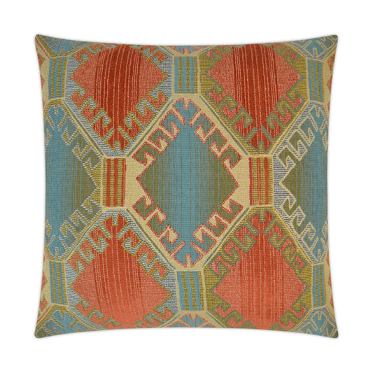 D.V. KAP HOME   24" x 24" Cankiri Pillow - Carmine Global    - 3297-C-2424