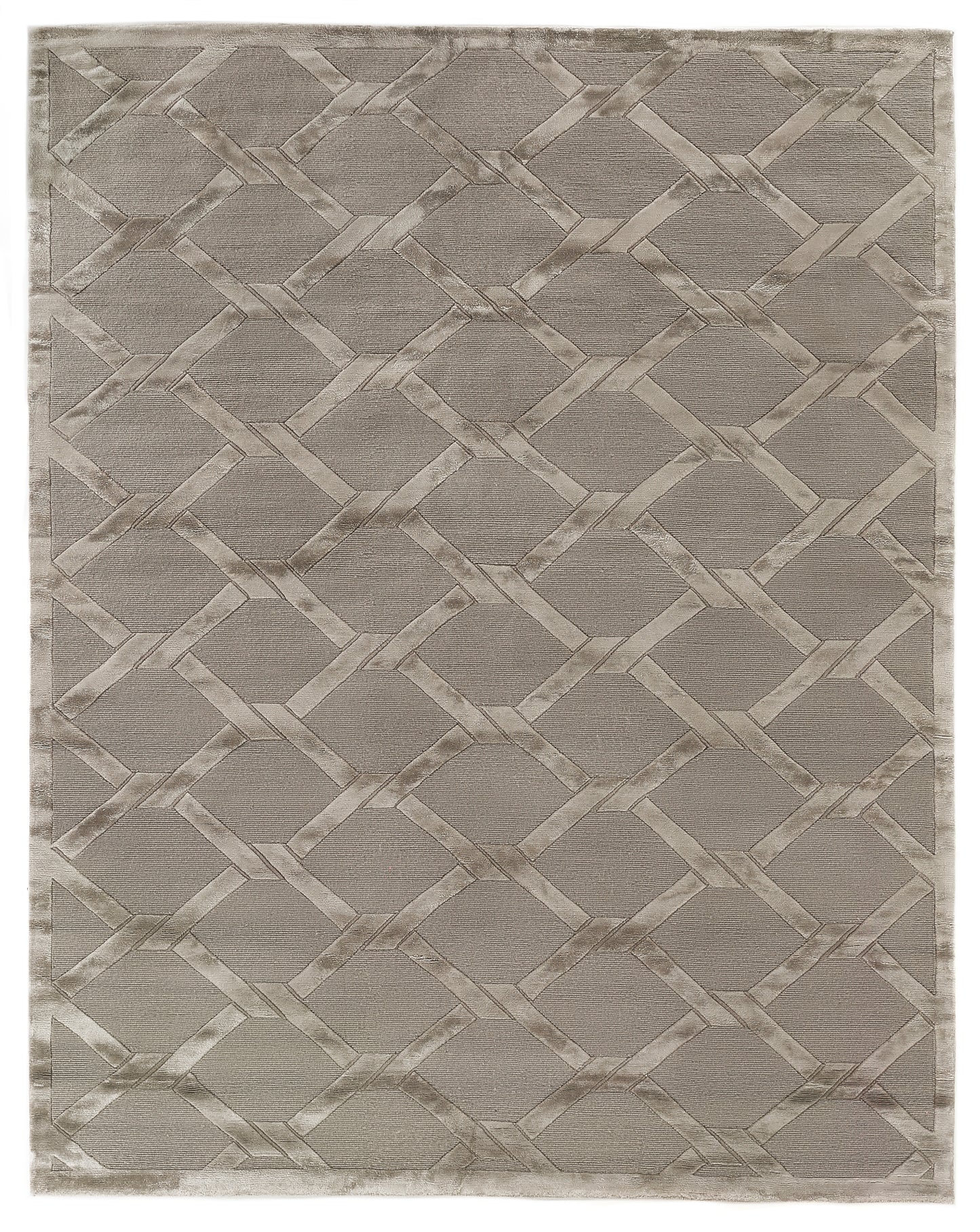 EXQUISITE RUGS OUTLET  Metro Velvet Indoor Hand Knotted    - 3297-4'X6'