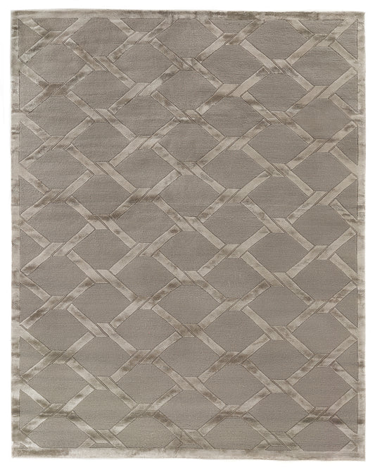 EXQUISITE RUGS OUTLET  Metro Velvet Indoor Hand Knotted    - 3297-4'X6'