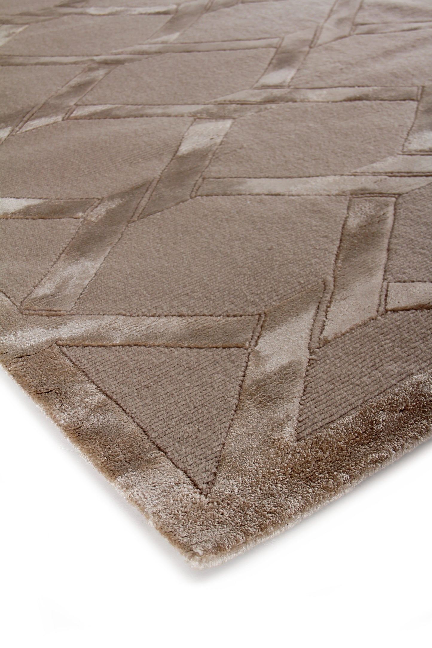 EXQUISITE RUGS OUTLET  Metro Velvet Indoor Hand Knotted    - 3297-6'X9'