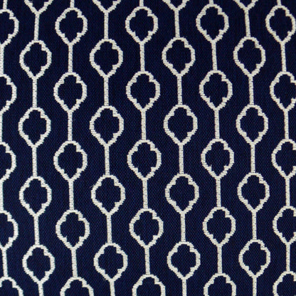 D.V. KAP HOME   24" x 24" Striker Pillow - Navy Nautical    - 3302-N-2424