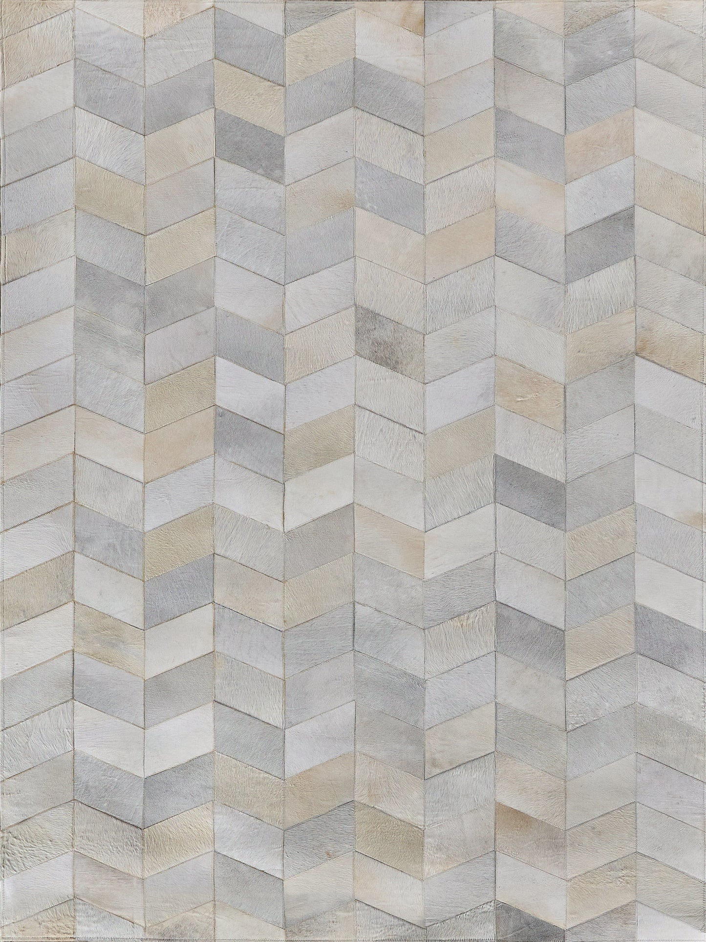 EXQUISITE RUGS   Natural Hide Indoor Hand Stitched    - 3303-5'X8'