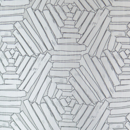 D.V. KAP HOME   24" x 24" Percy Pillow - Linen Glam, Transitional, Geometric    - 3305-L-2424