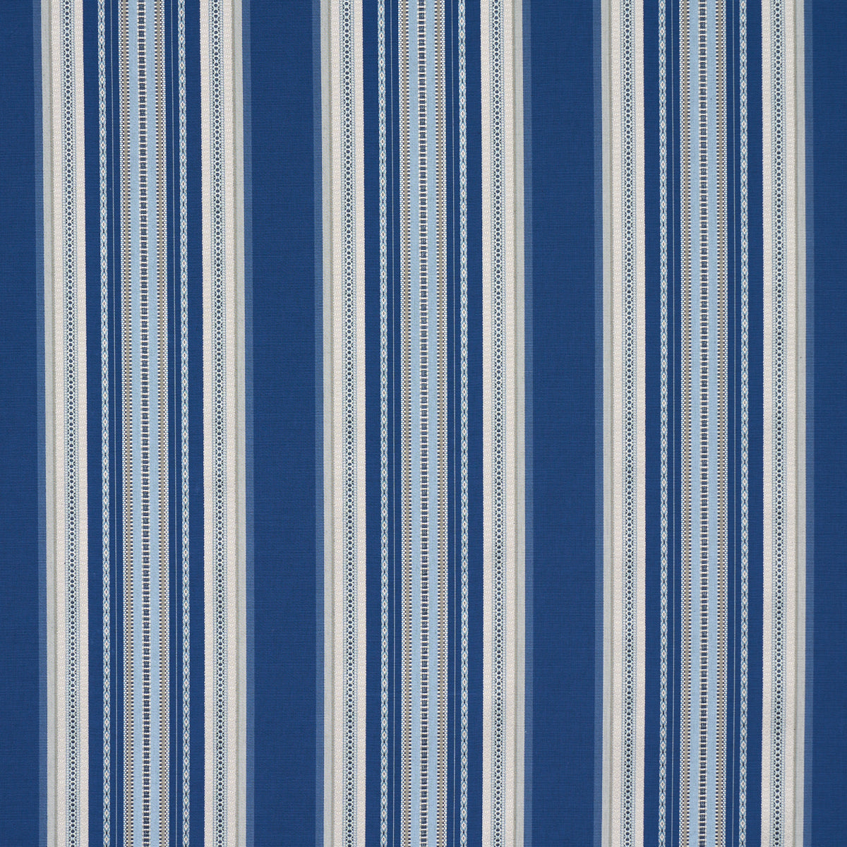SCHUMACHER  BOHEMIA WELLINGTON STRIPE WOVEN WOVEN BLUE   - 3322024
