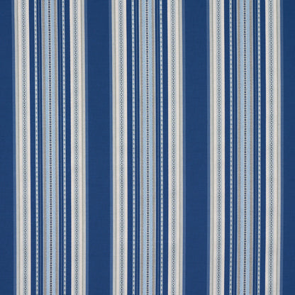 SCHUMACHER  BOHEMIA WELLINGTON STRIPE WOVEN WOVEN BLUE   - 3322024