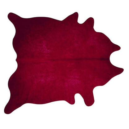 6' X 7' Brown Cowhide Area Rug