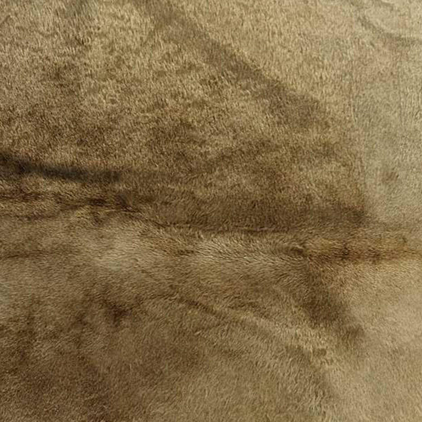 6' X 7' Gold Cowhide Area Rug