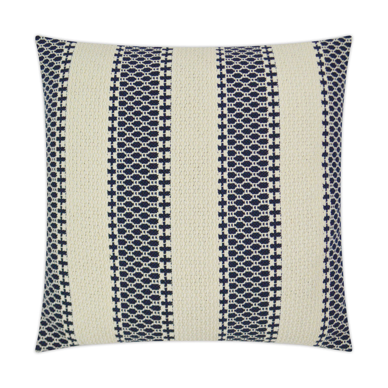 D.V. KAP HOME   24" x 24" Juniper Pillow - Denim Nautical, Global    - 3327-D-2424