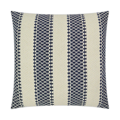 D.V. KAP HOME   24" x 24" Juniper Pillow - Denim Nautical, Global    - 3327-D-2424