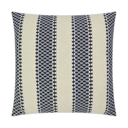 D.V. KAP HOME   24" x 24" Juniper Pillow - Denim Nautical, Global    - 3327-D-2424