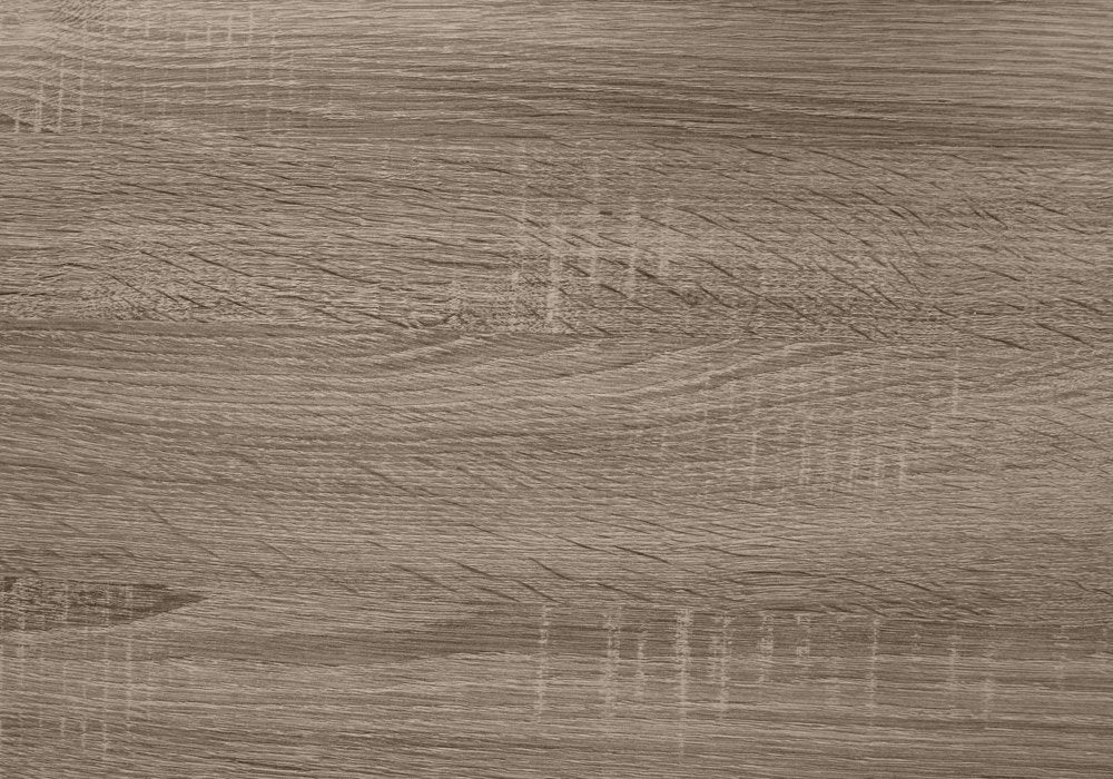 24" Taupe Wood Floor Shelf End Table With Six Open Shelves