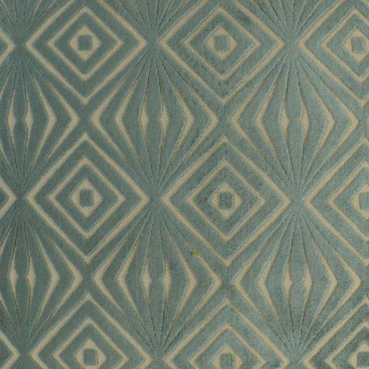 D.V. KAP HOME   24" x 24" Gee Oh Pillow - Spa Geometric    - 3329-S-2424