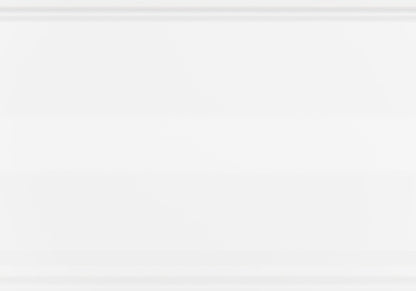 18.25" X 10.25" X 24" White Metal Tempered Glass Accent Table