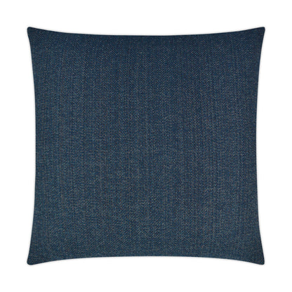 D.V. KAP HOME   24" x 24" Wellford Pillow - Blue Solid    - 3330-B-2424