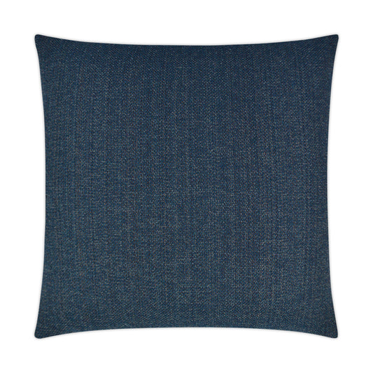 D.V. KAP HOME   24" x 24" Wellford Pillow - Blue Solid    - 3330-B-2424