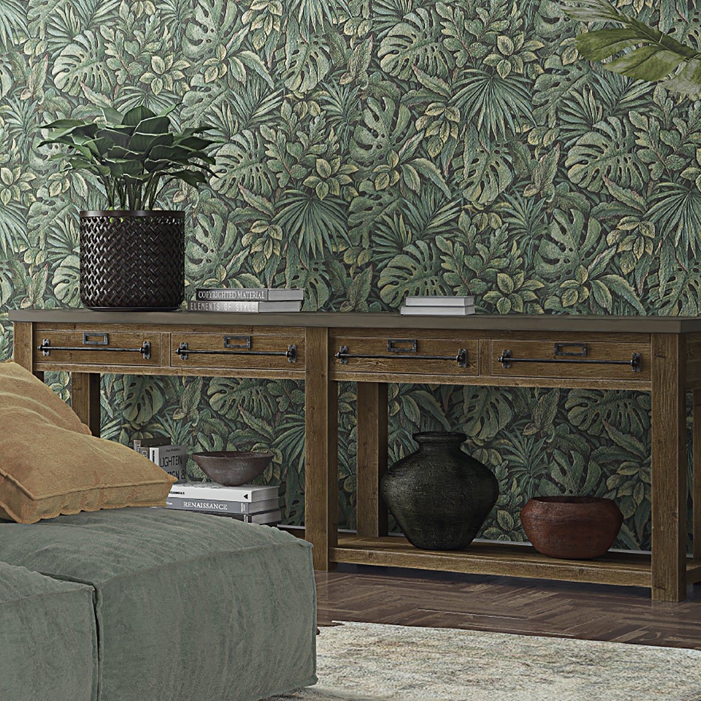 GALERIE WALLCOVERINGS Eden    Green   - EN3330414
