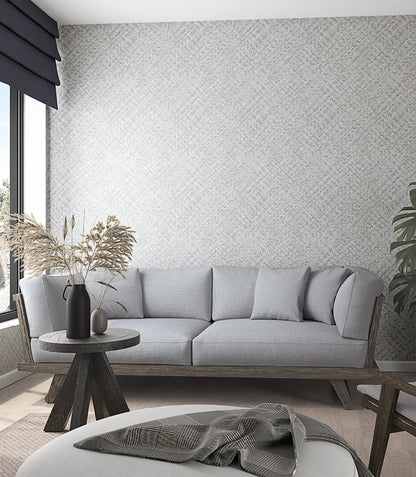 GALERIE WALLCOVERINGS Eden    Silver - Grey   - EN3331414