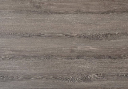 24" Silver And Gray Wood And Metal End Table With Drawer