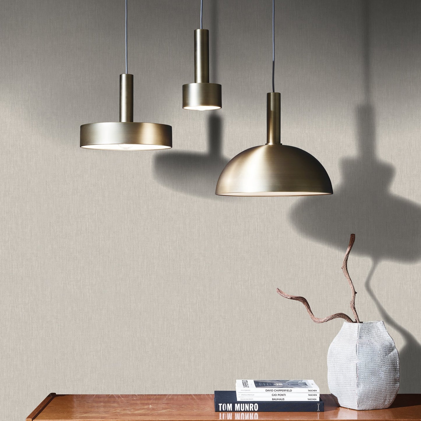 GALERIE WALLCOVERINGS Eden    Silver - Grey   - EN3332914