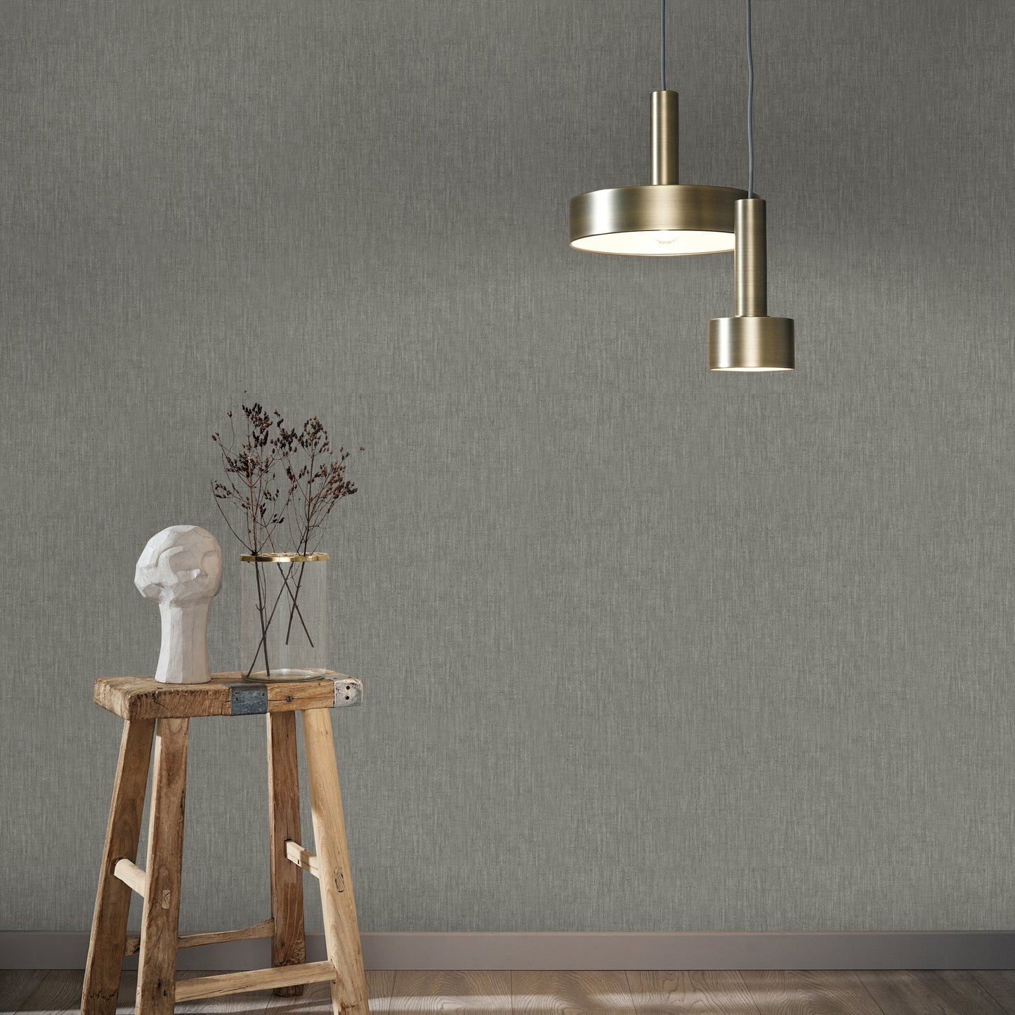 GALERIE WALLCOVERINGS Eden    Silver - Grey   - EN3333014
