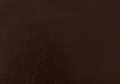 Brown Queen Tufted Upholstered Faux Leather Bed Frame