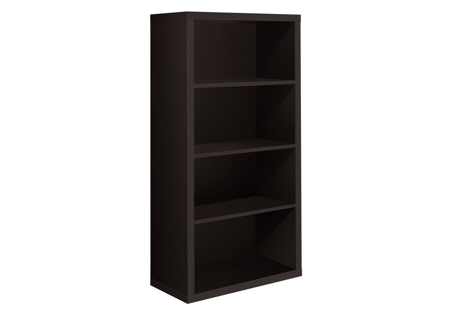 48" Brown Wood Bookcase