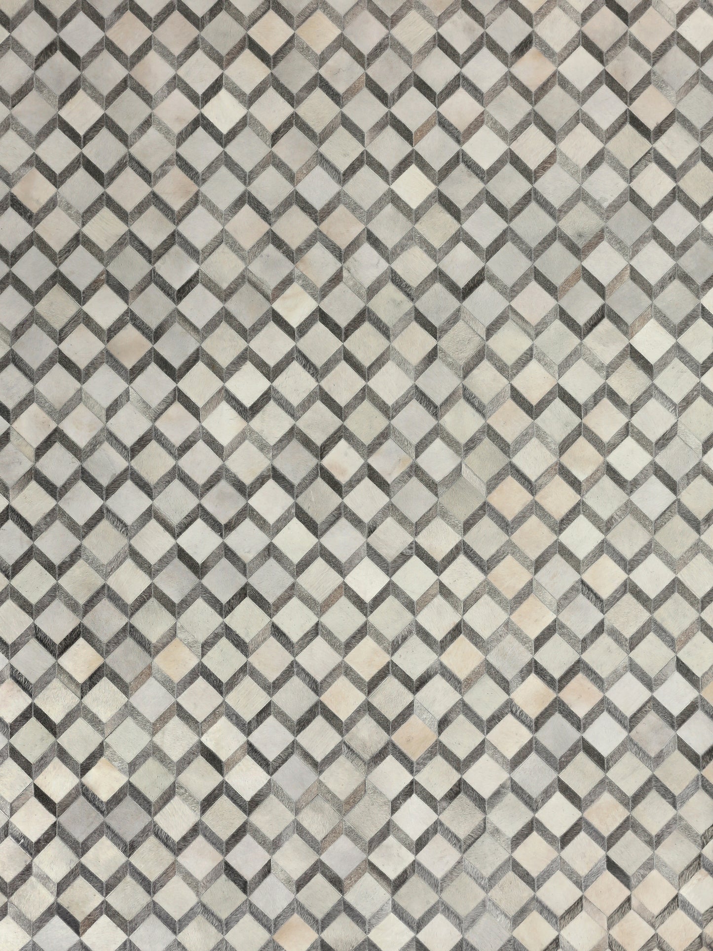 EXQUISITE RUGS   Natural Hide Indoor Hand Stitched    - 3334-5'X8'