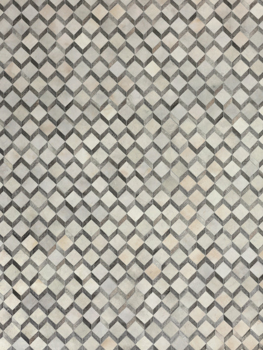 EXQUISITE RUGS   Natural Hide Indoor Hand Stitched    - 3334-5'X8'