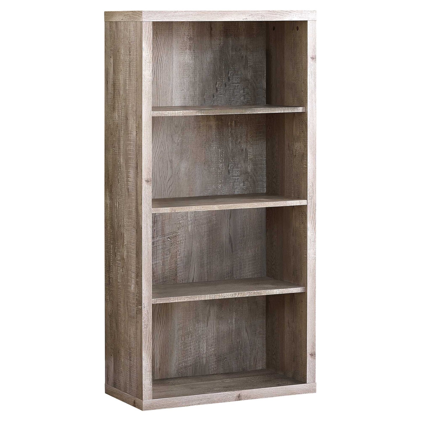 48" Brown Wood Bookcase