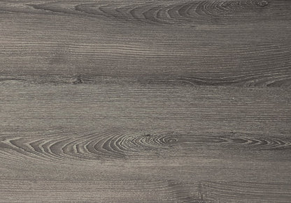 42" Dark Brown and Silver Corner Computer Desk