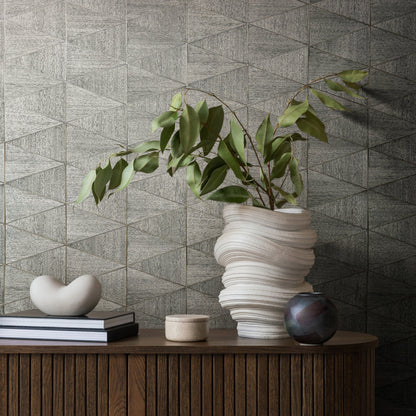 GALERIE WALLCOVERINGS The Woods and Wicker    Silver - Grey   - 33355