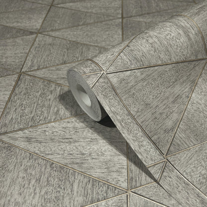 GALERIE WALLCOVERINGS The Woods and Wicker    Silver - Grey   - 33355