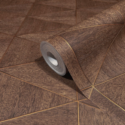 GALERIE WALLCOVERINGS The Woods and Wicker    Bronze - Brown   - 33361