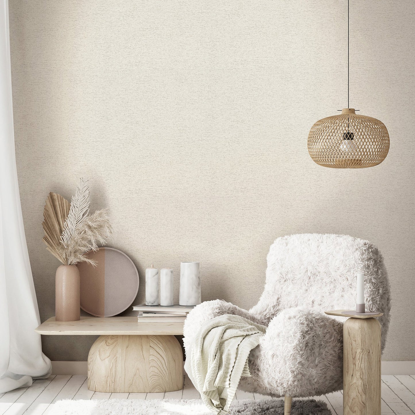 GALERIE WALLCOVERINGS The Woods and Wicker    Beige   - 33367