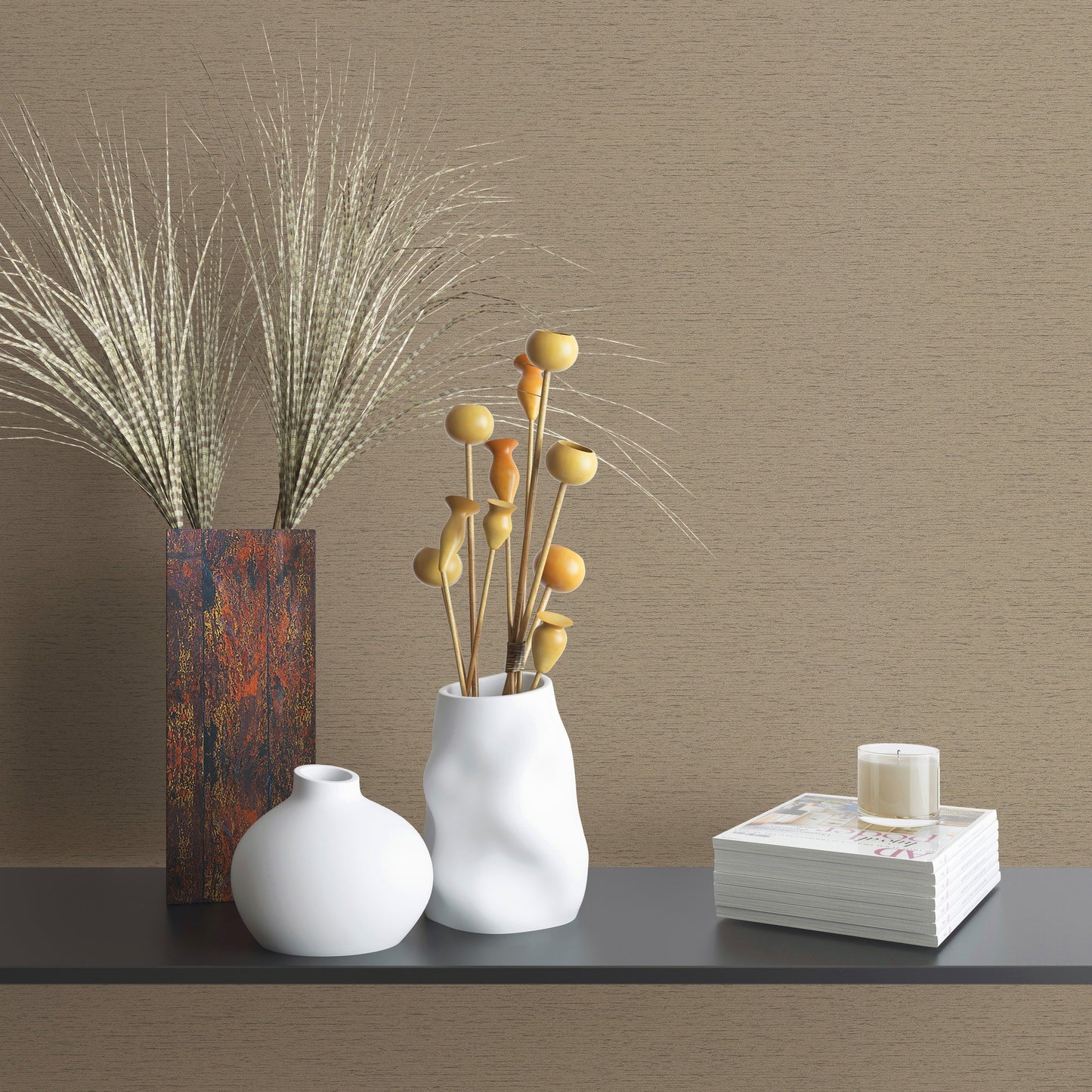 GALERIE WALLCOVERINGS The Woods and Wicker    Bronze - Brown   - 33371