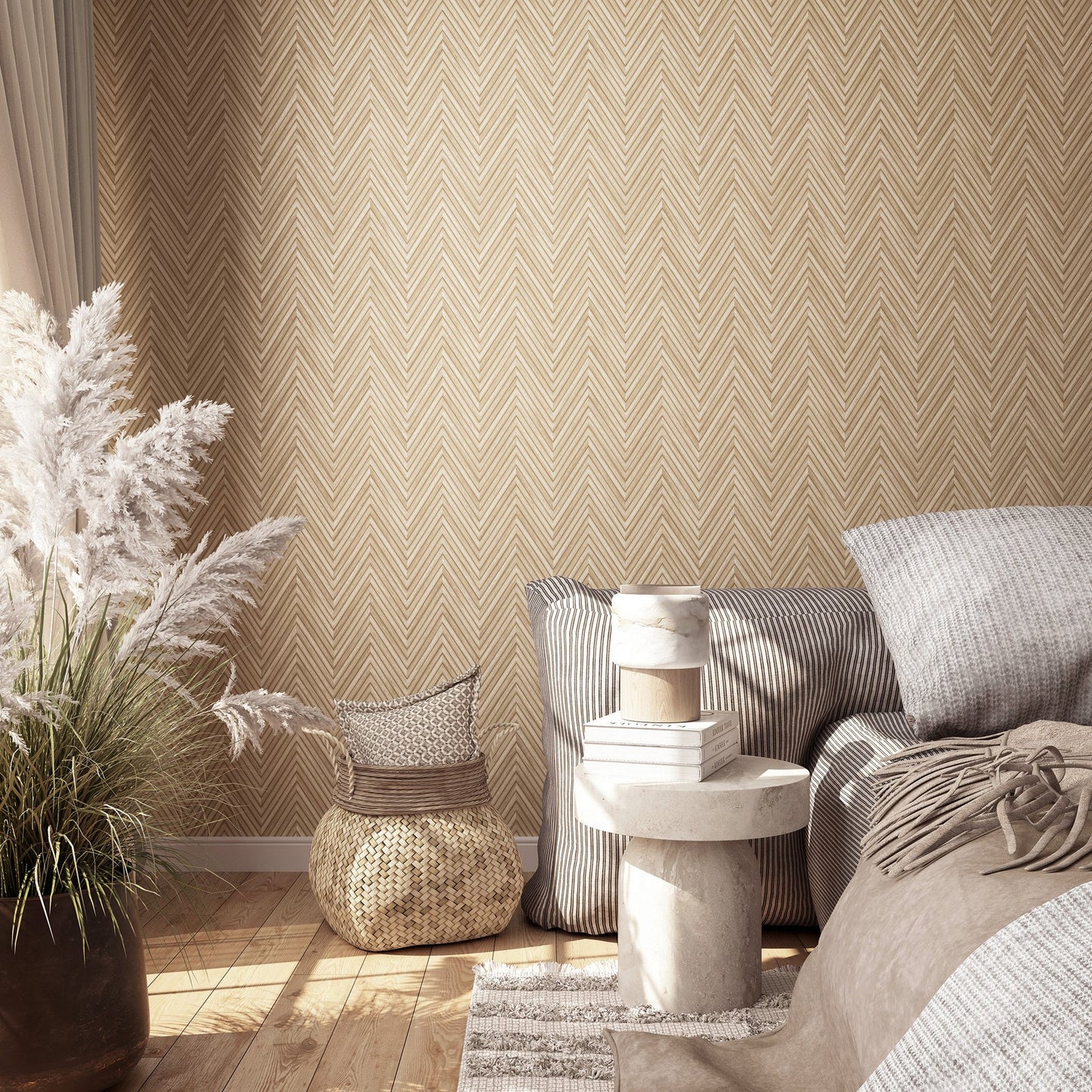 GALERIE WALLCOVERINGS The Woods and Wicker    Beige   - 33376