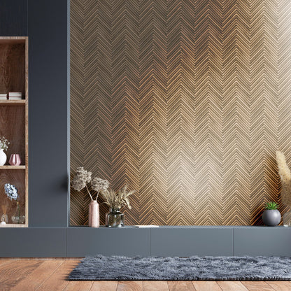 GALERIE WALLCOVERINGS The Woods and Wicker    Bronze - Brown   - 33377