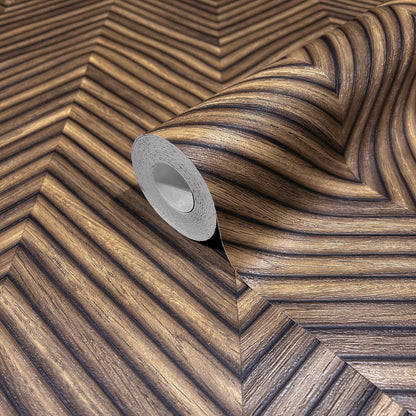 GALERIE WALLCOVERINGS The Woods and Wicker    Bronze - Brown   - 33378