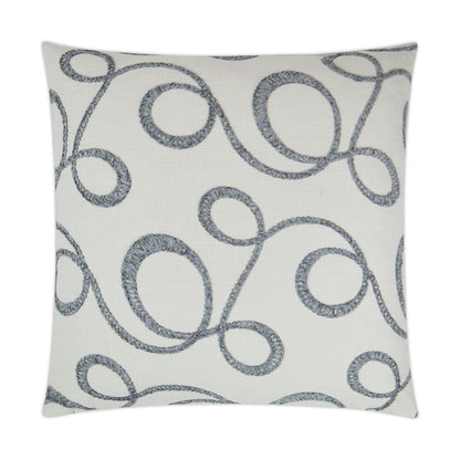 D.V. KAP HOME   24" x 24" Okeefe Pillow - Slate Modern, Abstract, Global    - 3339-S-2424