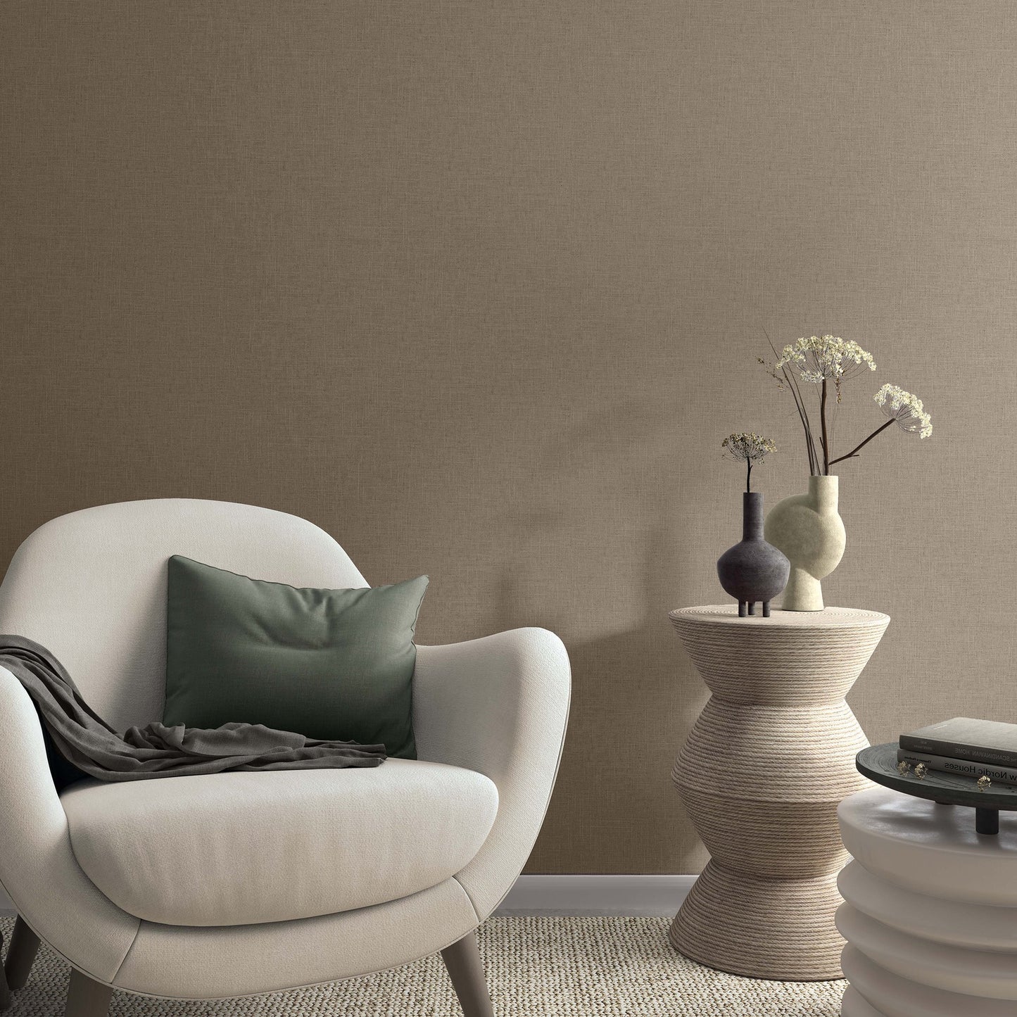 GALERIE WALLCOVERINGS The Woods and Wicker    Bronze - Brown   - 33393