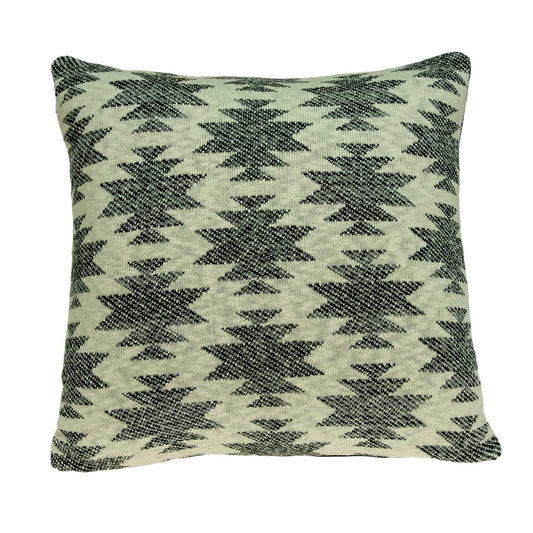 20" Tan Cotton Throw Pillow