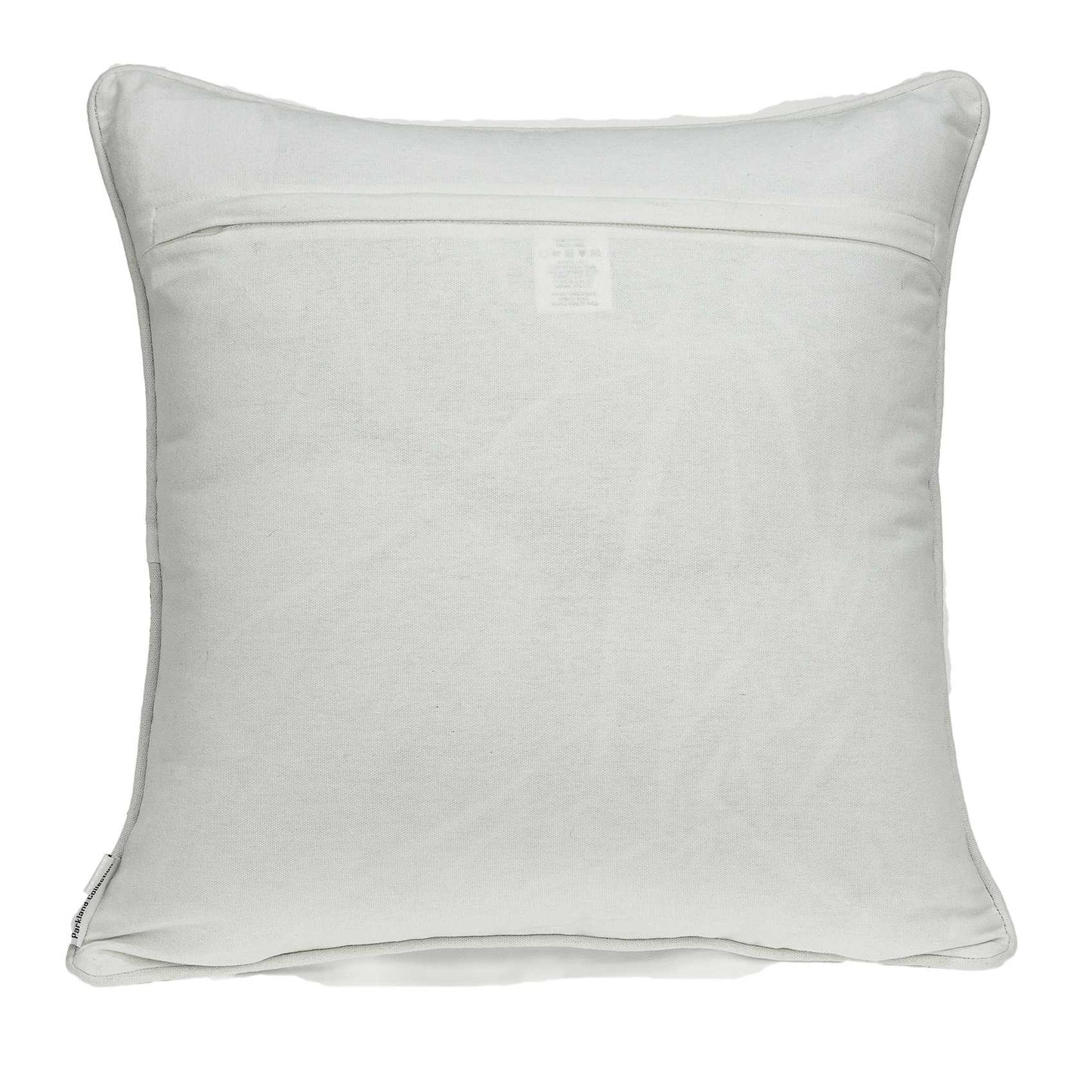 20" X 7" X 20" Transitional Gray And White Pillow Cover With Poly Insert