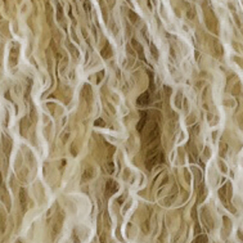 20" gold genuine Tibetan lamb fur pillow with microsuede backing
