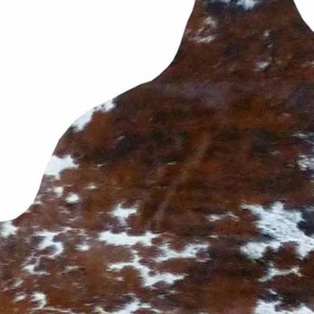 5' X 6' Natural Cowhide Handmade Area Rug